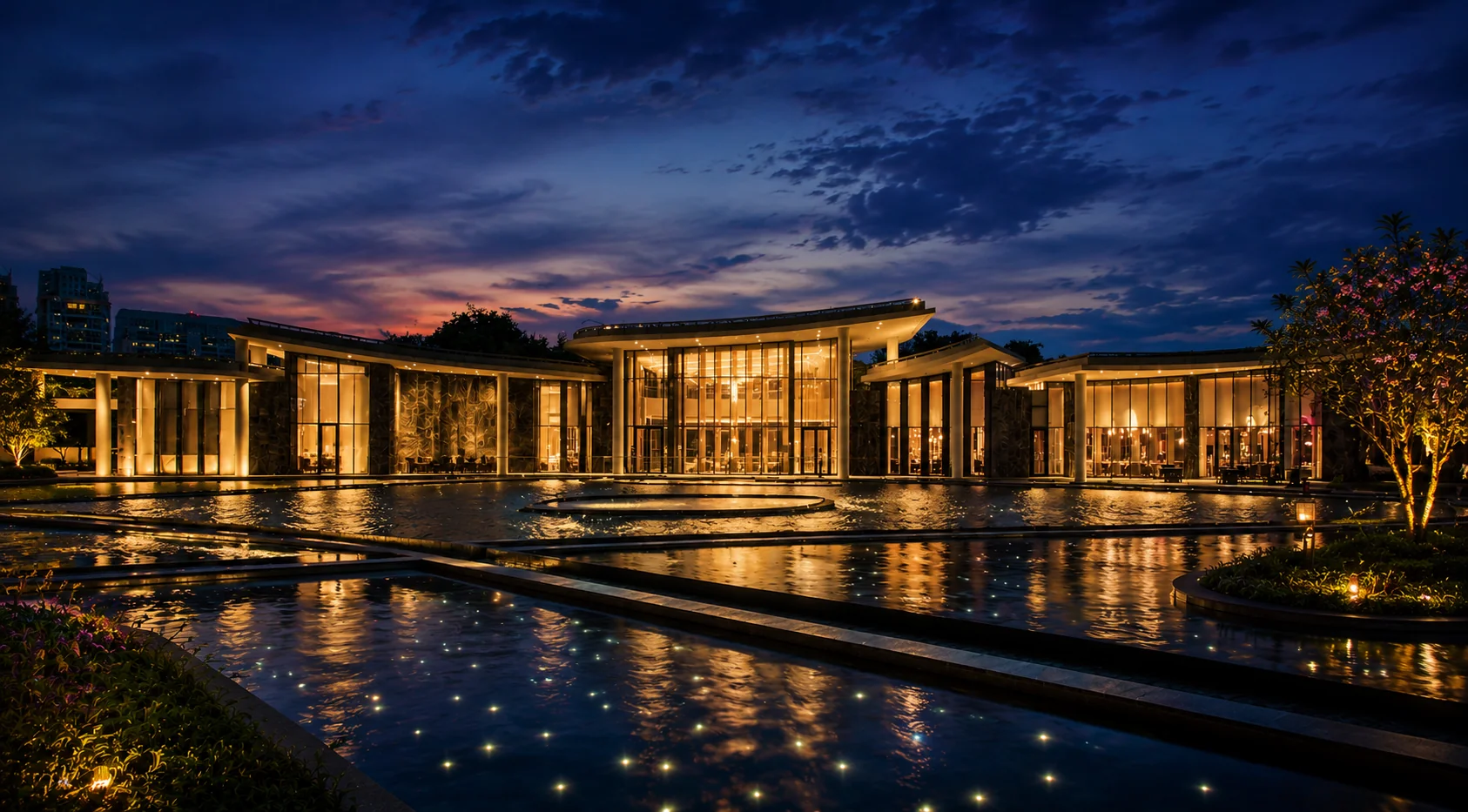 DLF Camellias club lounge
